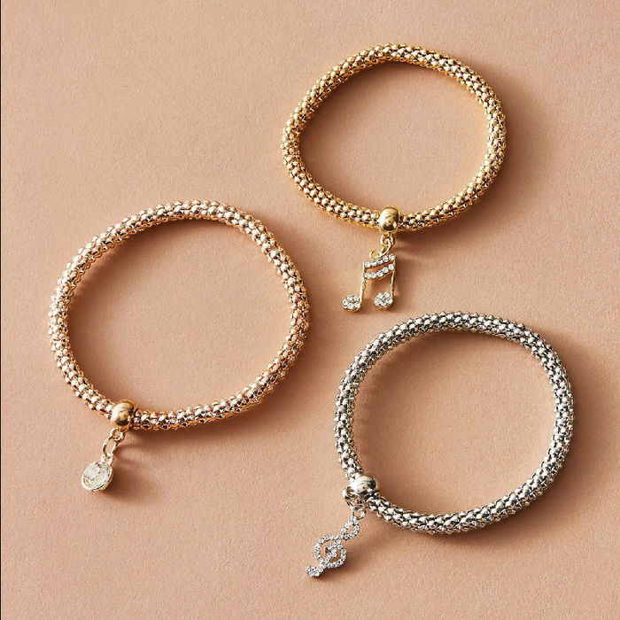 Ethnic style corn-shaped bracelet musical symbol bracelet jewelry