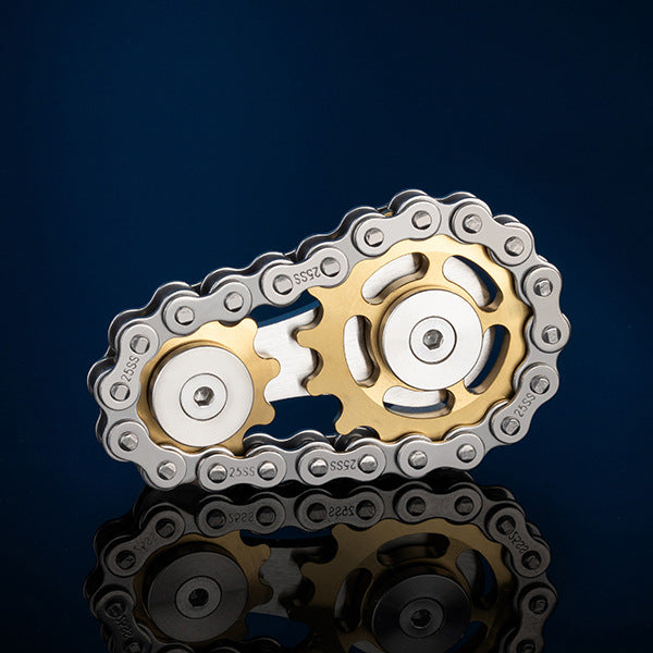Sprockets Bicycle Chain Fidget Sensory Spinner Toy