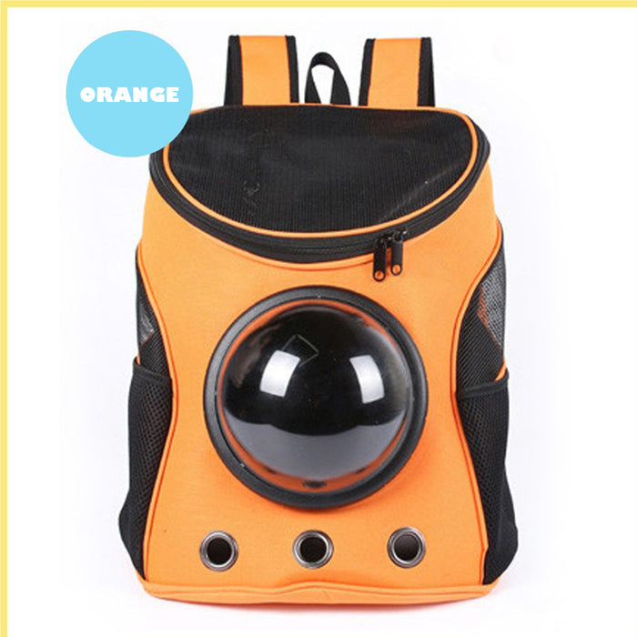 Cat Backpack Portable Space Capsule Pet Backpack For Cats Small Dogs Travel Bag