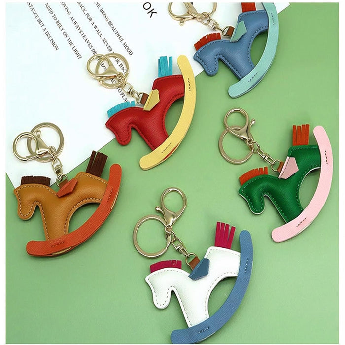 Creative simple leather pony hanging ornaments