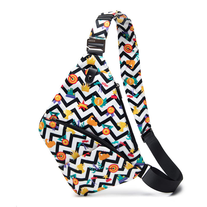 Multi-style Waterproof Shoulder Backpack Sling Chest Crossbody Bag Cover Pack Rucksack