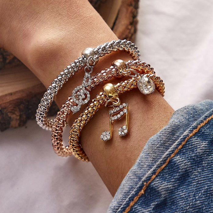 Ethnic style corn-shaped bracelet musical symbol bracelet jewelry