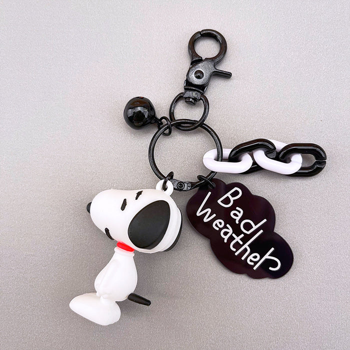 Cute Cartoon Cute Dog Charlie Fashion Keychain Backpack Pendant Car Key Chain