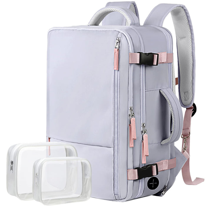Travel Backpack Large 40 Liter Airline Approved Business Backpack Men & Women Multi-color Optional Waterproof Extensible Backpack