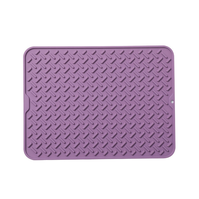 Silicone Dish Drying Mats For Kitchen Bar Filter Sink Bottom Protection Anti-scratch Anti-fall Sink Mat Drain Mat Place Mat