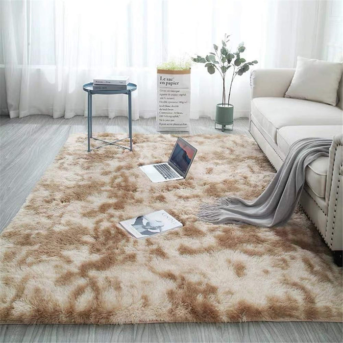 Modern Indoor Pile Carpet Fluffy Anti-Skid Super Soft  Rug For Bedroom Living Room Children's Room For Home Decor Floor