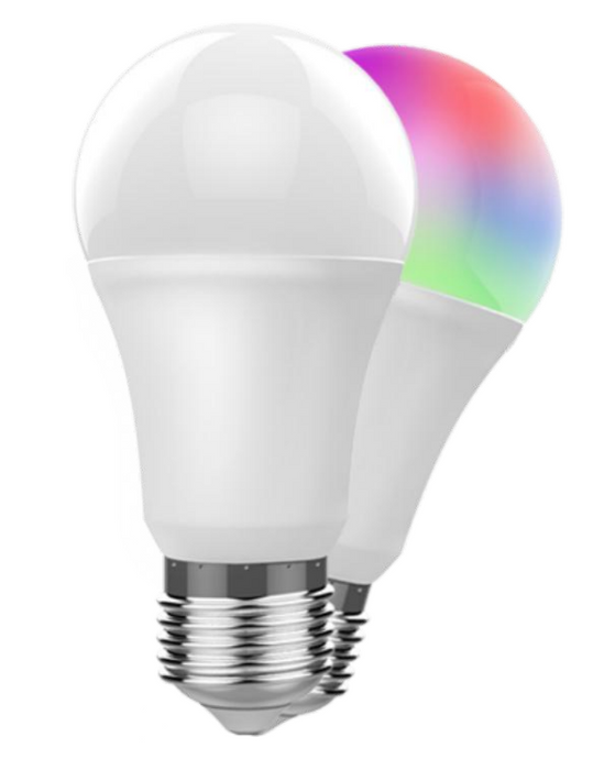 10W Smart Bulb WiFi Light Bulbs Smart Light Bulbs Work with Alexa & Google Assistant RGB+White