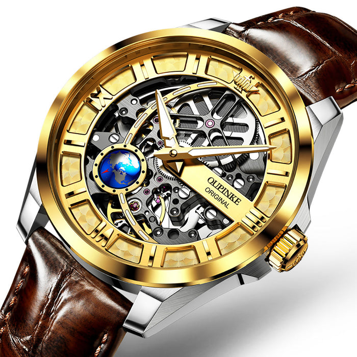 Automatic Mechanical Watch Hollow Business Waterproof Men's Watch
