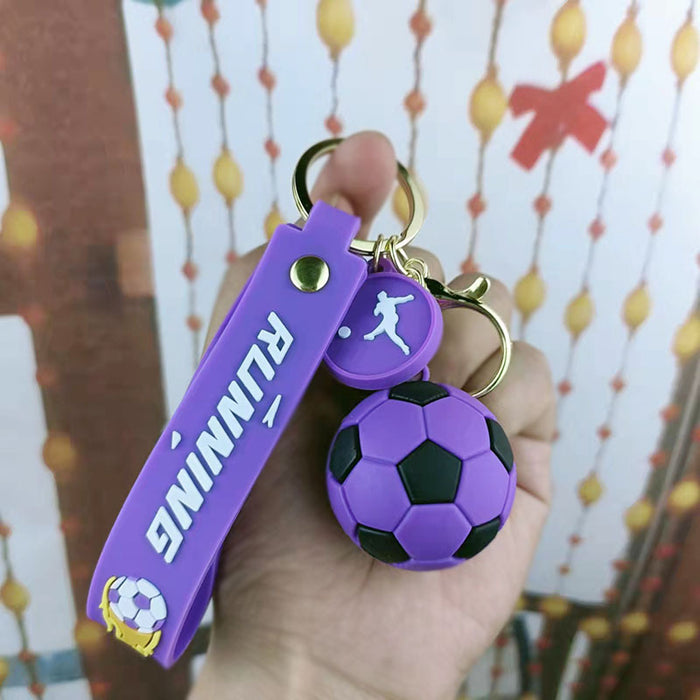 Score Big Football Keychain - A Must-Have for Soccer Fans!