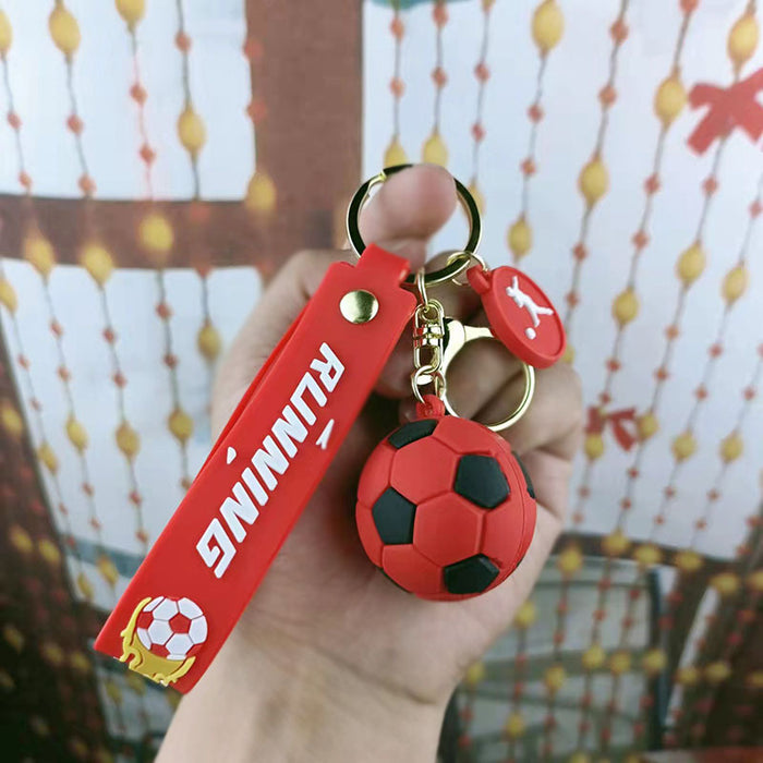 Score Big Football Keychain - A Must-Have for Soccer Fans!