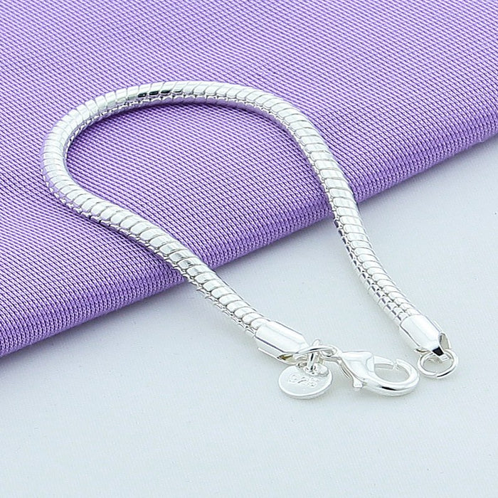 Snake Chain Bracelet For Women Men Fashion Jewelry